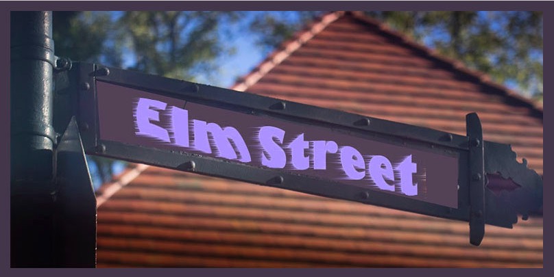 Elm Street sign