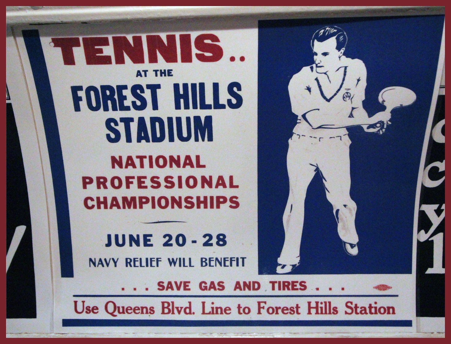 tennis match ad