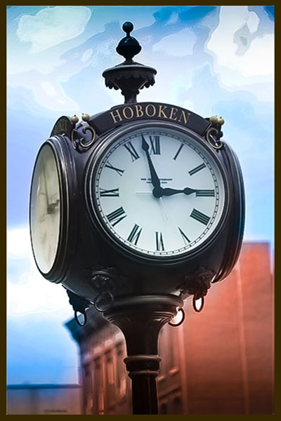 hoboken clock